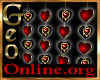 Geo Amor animated hearts