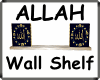MAU/ ALLAH WALL SHELF