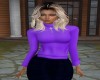 Fall Sweater Purple