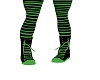 Shorts n Green Socks