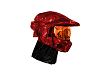 Red UNSC Spartan Helmet