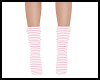 Pink Striped Socks