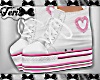 Pink White Thick Sneaker