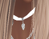 Heart Choker - white