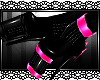 Ascend pink blk boots