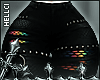 ✮ Rainbow Mesh Jeans