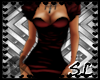 [SL] glam red minidress