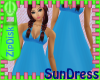 Z) Blue Sun Dress