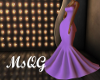 RLL Simple Purple Gown