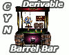 Derivable Barrel Bar