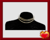 Gold Ruched Choker