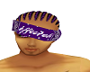 effected purple bandana