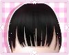 ❀. doll bangs | black