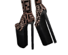 FNDI Tan Thigh Boots