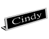 Cindy Nameplate