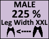 Leg Thigh 225% XXL Male