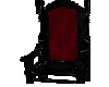 Red & Blk Single Throne