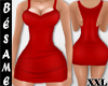 ~B~ACTIVE DRESS RED XXL