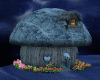  Mushroom House blue