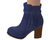 TF* Blue Suede Boots