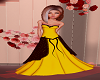 yellow wedding dress