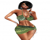 green  summer outfit