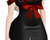 LN; RUFFLE DRESS RED