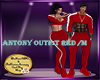 antony red outfit m
