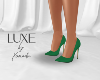 LUXE Pump Green Leaf