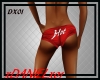 HOTPANTS HOT RED 