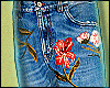 Flower Pucchi Jeans