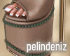 [P] Flashy brown heels