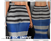 T by S, B Striped Skirt.