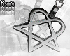 ♱ opium earrings