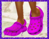 Purple Cool Crocs