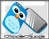 Kawaii Phone Blue Owl