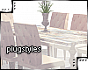 4BR Dining Table/Rug+