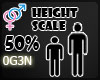 O| Height Scale 50%