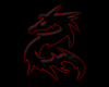Tribal Dragon - Red (L)