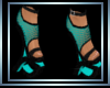 Netty teal shoes