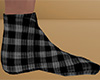 Gray Socks Plaid (M)