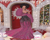 PINK HOLIDAY GOWN