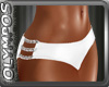 *O* White  Chained Short