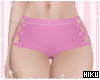 + Tied Shorts Pink