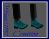 Teal New Years Shoes