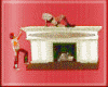 fire place w/poses