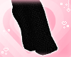 ♡ Kitty black socks 