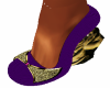 Purple Lion Heels