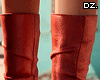 Heels + Warmers Red