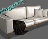 Leather Sofa White